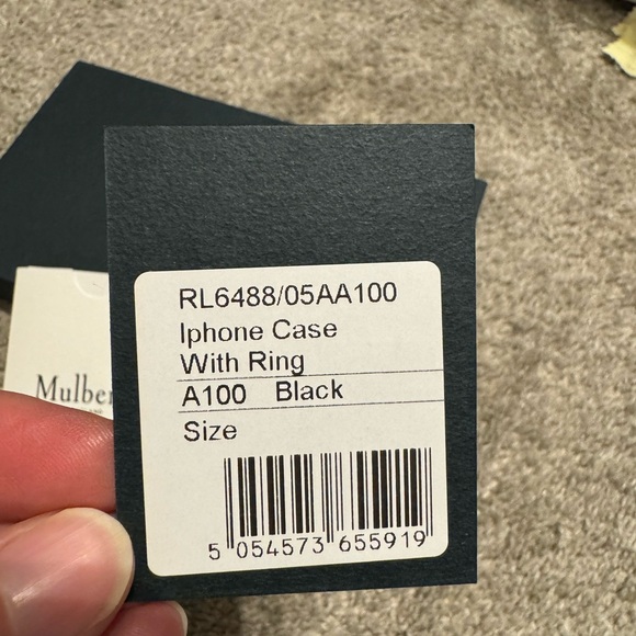 Mulberry iPhone 11 Case with Ring - Picture 2 of 12